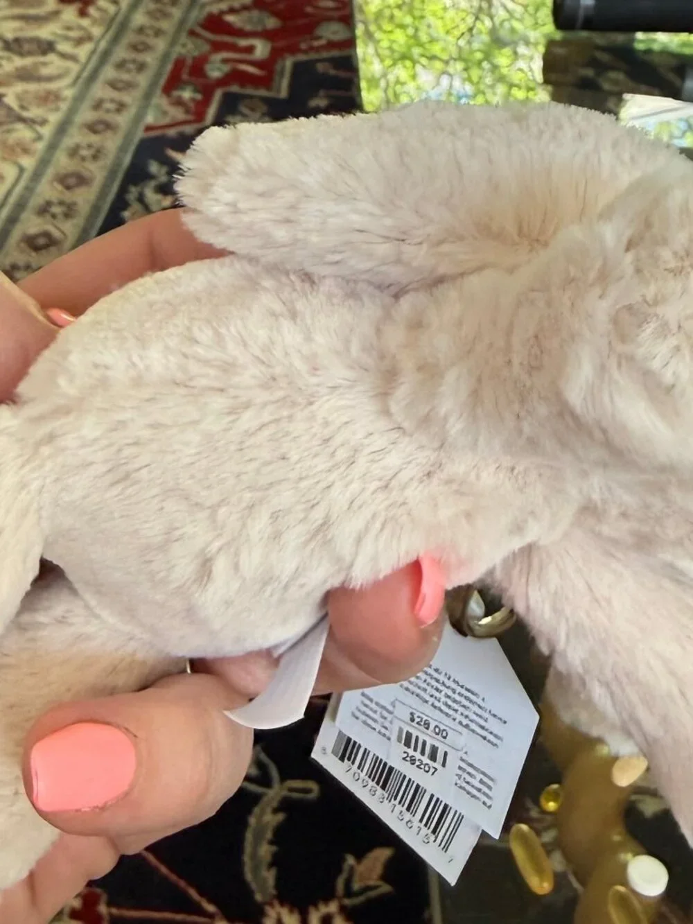 *BRAND NEW* Jellycat Smudge Rabbit Bag Charm - Picture 8 of 8